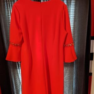 Coral Dress by Dennis Basso